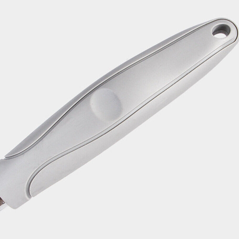 Metal Cat Kitten Litter Shovel Aluminum Alloy Pet Sand Clean Scoop (Grey) Newly