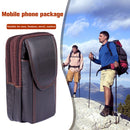 Male Pure Color Mobile Phone Holder Three-layer Jogging Sports Running Bags