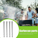4x BBQ Gas Grill Tube Stainless Steel Barbecue Burners Replacement Pipes  Newly