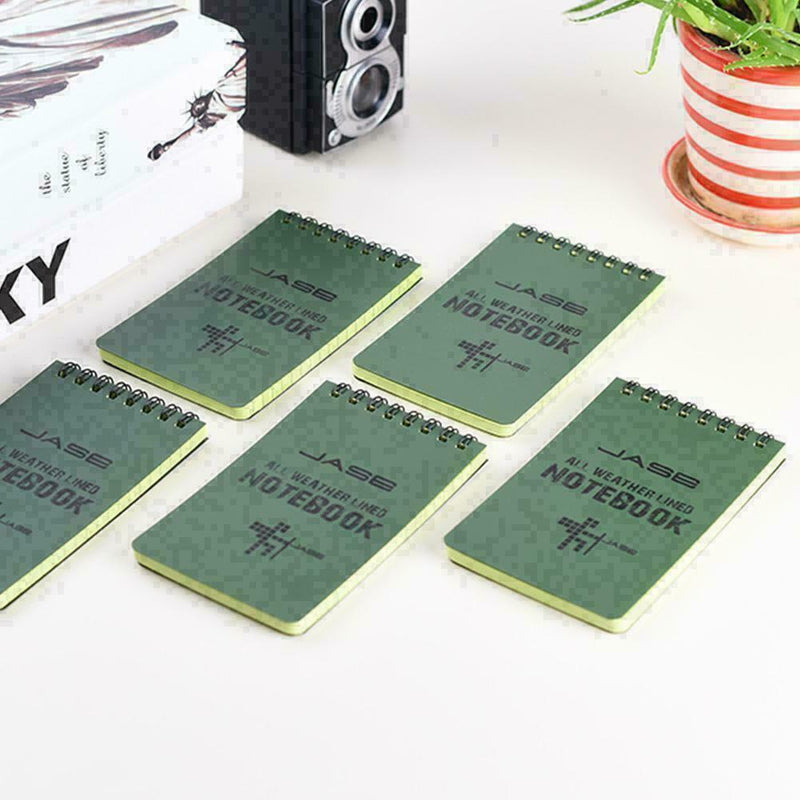 Pocket Flip Notepad Notebook 50 Pages 12.7x7.6cm Hardback Jotter C3U1