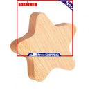 Wall Hooks - Wooden Handmade Decorative Wall Hooks Rack - Star / Moon / Cloud