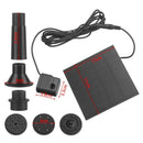 Solar Powered Oxygenator USB Charging Pool Pond Aerator Aquarium Oxygen Pump