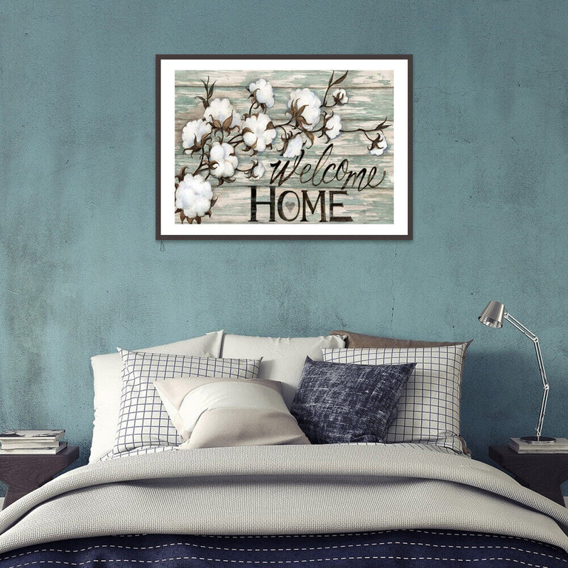 5D DIY Full Round Drill Diamond Painting Cotton Home Cross Stitch Embroidery Kit