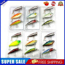 3pcs Lot Fishing Lures Mixed Set Minnow Crankbaits Topwater Popper Hook