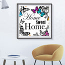 5D DIY Full Drill Diamond Painting Butterfly Home Cross Stitch Embroidery Mosaic