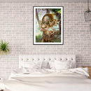 5D DIY Diamond Painting Kits Woods Fairy Full Round Drill Wall Decor Art Crafts