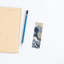 14CT Wave Counted Bookmark Cross Stitch Set Double Side Embroidery Tassel