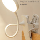 Clamp Dimmable Rechargeable Touch Type USB Night Lamp Clip-On LED Light