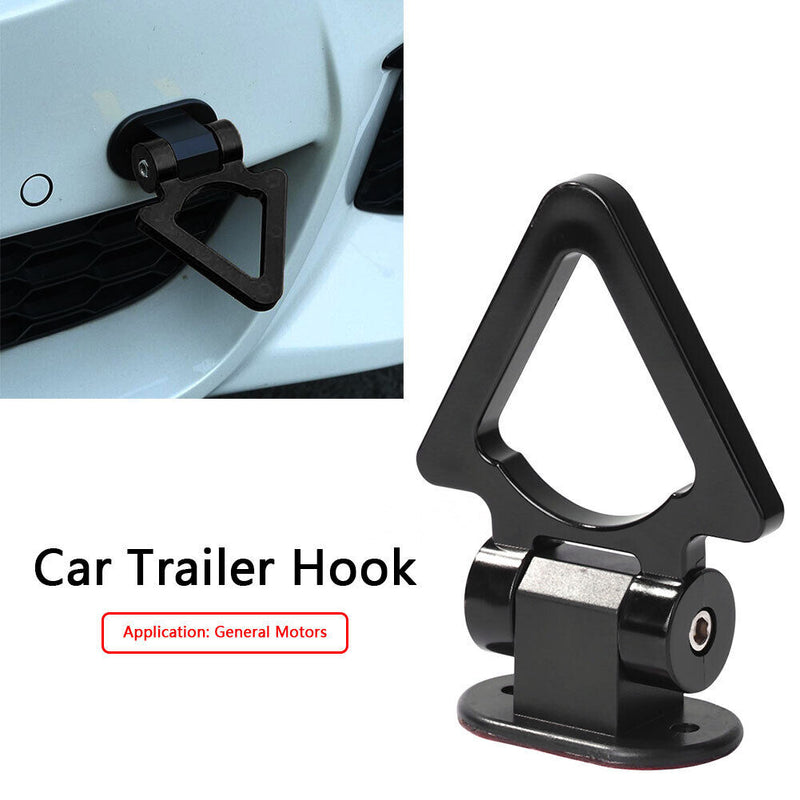 Decorative Car Trailer Hook Racing Triangle Style Front Rear Bumper Towing Hook
