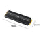 M.2 SSD Heatsink Cooler M2 2280 Solid State Hard Disk Radiator Thermal Pad