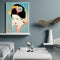 DIY Painted On Canvas Artwork Various Female Modern Oil Painting By Numbers
