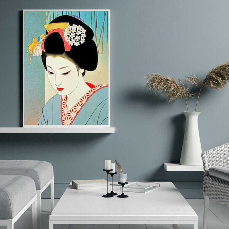 DIY Painted On Canvas Artwork Various Female Modern Oil Painting By Numbers