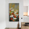 Flowers Oil Paint By Numbers Kits Canvas Picture Wall Art DIY Craft Coloring Set