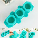 3 In 1 Silicone Mold Succulent Plant Flower Pot originality Candle Holder Mould
