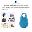 Anti-lost Bluetooth-compatible Tracer Alarm Locator Tracker Device (Blue)