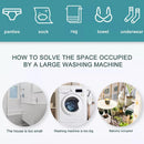 Portable Turbo Washing Machine for Apartment` Dorm USB Charging Convenient,