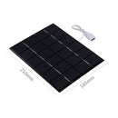 5.2W 6V Epoxy Solar Panels Battery Cell Phone Battery Charger DIY Module