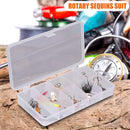 16pcs/set Mixed 3 Treble Hooks Rotating Sequins Sinking Fishing Baits Kit