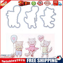 Fox Transparent Stamps Metal Cutting Die Stencil Scrapbook Embossing Craft