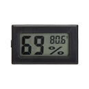 Mini Digital LCD Temperature Humidity Meter Thermometer (Black Fahrenheit)
