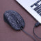 Cable USB Interface 3 Button 2400DPI Optical Color Backlight
