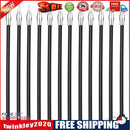 12pcs/Set Diamond Head Refills Roller Ball Gel Pen Refill Stationery(Black)