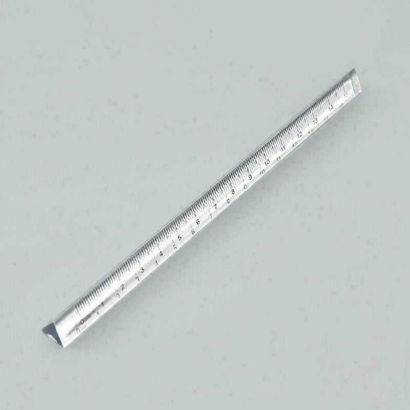 Plastic Straight Ruler Precision Double Sided Measuring Tool Best H5U5