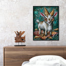 5D DIY Full Drill Round Shape Sheep Rhinestone Diamond Drawing Home Decoration