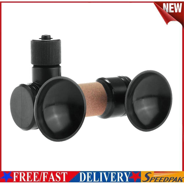 Plastic Aquarium CO2 Diffuser Tessellator Dual Suction Cup Atomizer (S) #F