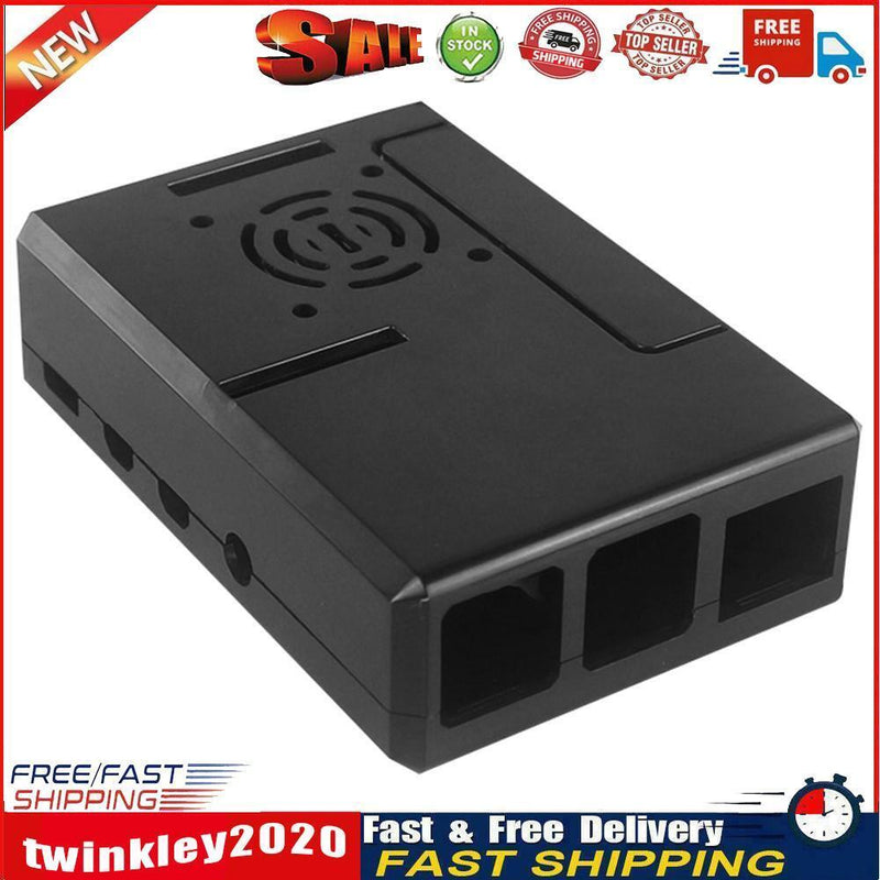 DIY ABS Enclosure Case Shell Housing for Raspberry Pi 4B Protective Cover Newly