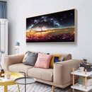 Star on the Lake 5D DIY Diamond Painting Full Round Drill Embroidery Canvas Arts