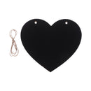 Wedding Memo Sign Message Label Love Heart Chalkboard Wooden Mini Blackboard