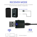 Wireless Bluetooth 5.0 Audio Receiver Transmitter 3.5mm RCA for TV PC Headphone
