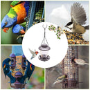 Hummingbird Feeder Foldable Hanging Bird Feeder Tray Garden Decor (Grey)