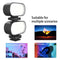 Vlogging Live Broadcast Rechargeable Switchable Selfie Fill Light Video Light