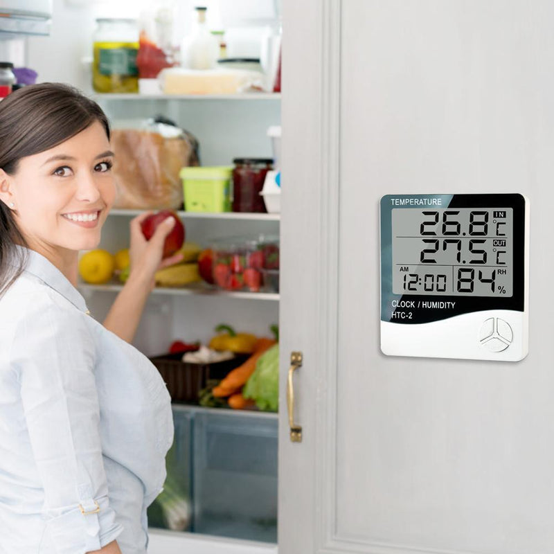 HTC-2 Digital Thermometer Hygrometer Electronic Temperature Humidity Meter
