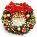 Party Christmas Wreath Garland Ornament Wall Hanging Christmas Decorations