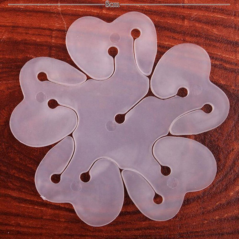 Decoration Romantic DIY Sealing Clip Party Decor Balloon Sticks Flower Shape