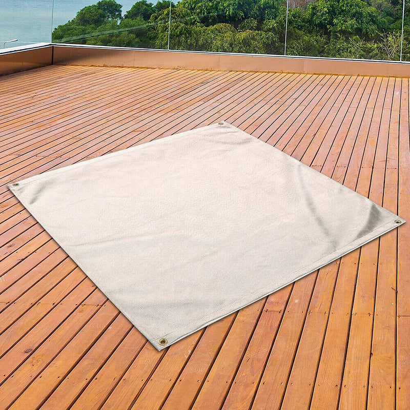 Barbecue Fire Blanket Insulation Mat Outdoor Camping Flame Delaying Grill Mats