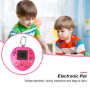Electronic Pet Game Hearts Nostalgic Virtual E-pet Interactive Toys (Pink)