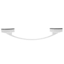 Bathroom Handrail Suction Cup Glass Door Handle Sucker Hand Grip(White)