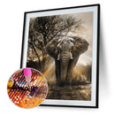 DIY 5D Elephant Full Drill Round Diamond Painting Embroidery Home Decor