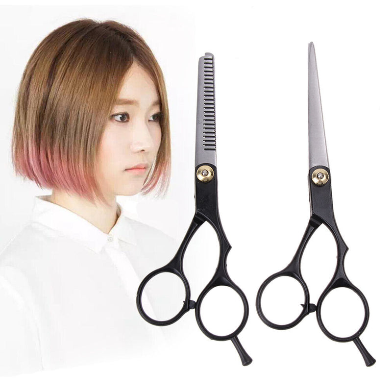 2pcs Salon Professional Barber Hair Cutting Thinning Scissors Shears Hair