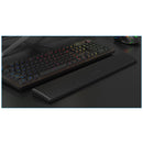 104 Keys Anti Slip Office Gaming Keyboard Wrist Rest Support Pad (Black) Newly