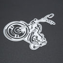 Motorcycle Metal Cutting Dies Stencils DIY Scrapbooking Embossing Craft