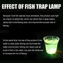 Fishing Light Underwater Fish Attracting Indicator Lure LED Fishing Flash L