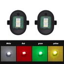 LED Signal Indicator Light 4 Colors Car Motorcycle RC Drone Strobe Flashing Lamp