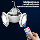3-side Stall Lamp USB Rechargeable 126 LED Solar Lantern Bulbs for Night Market