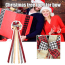 Christmas Tree Topper Bow Topper Farmhouse Christmas Decor Xmas Tree Decor*