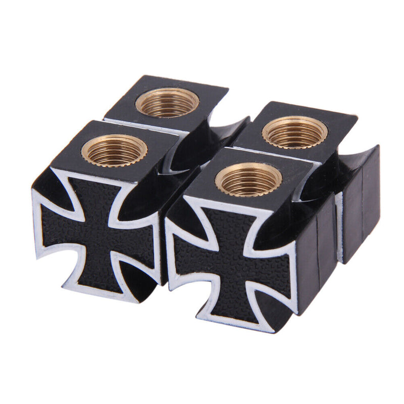 4pcs tires air valve cap tires wheel dust stems valve for car car truck-m